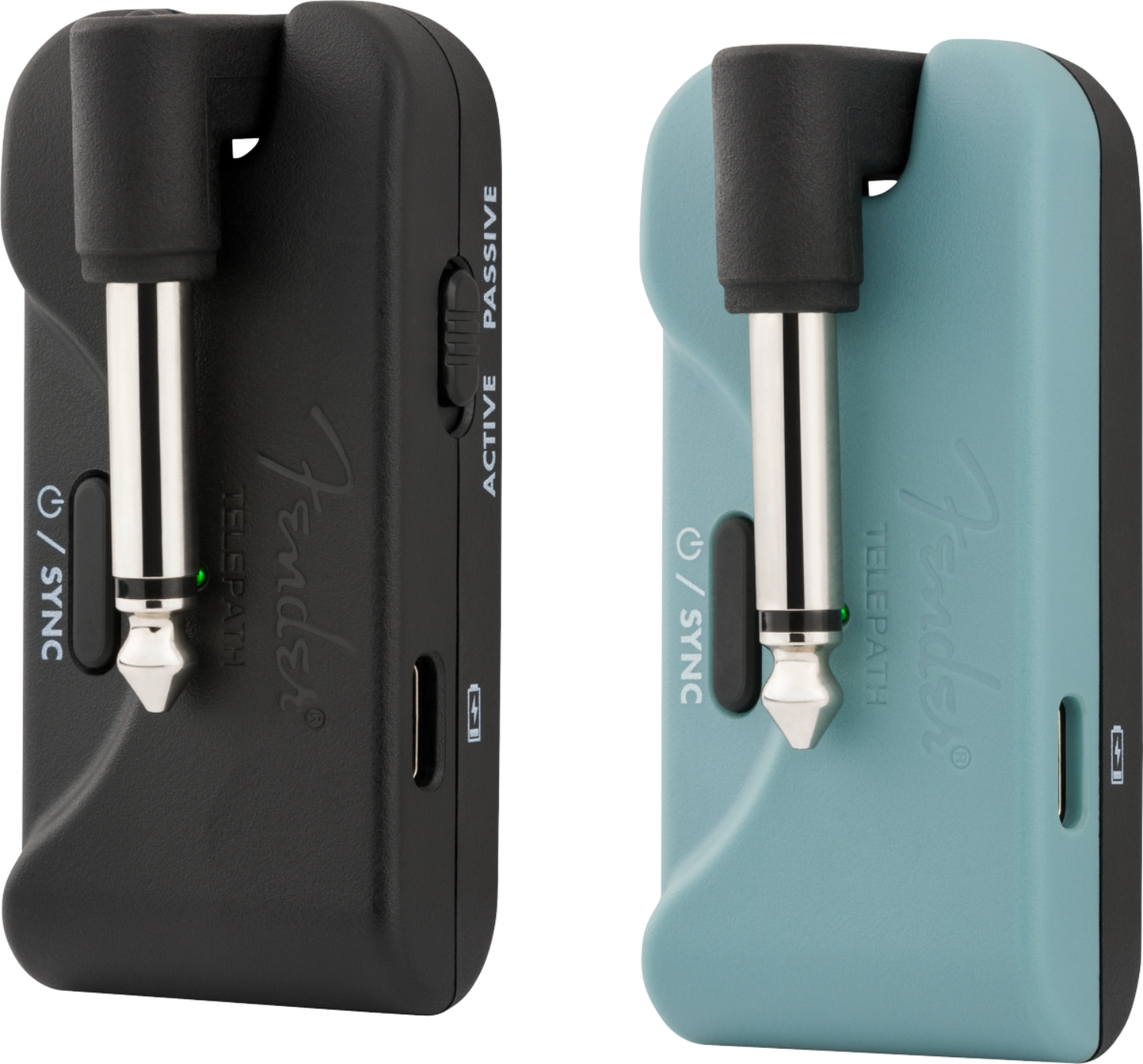Fender Telepath™ Wireless System, Mystic Ice Blue and Black