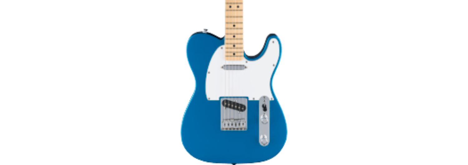 Fender Standard Telecaster®, Maple Fingerboard, White Pickguard, Aqua Marine Metallic