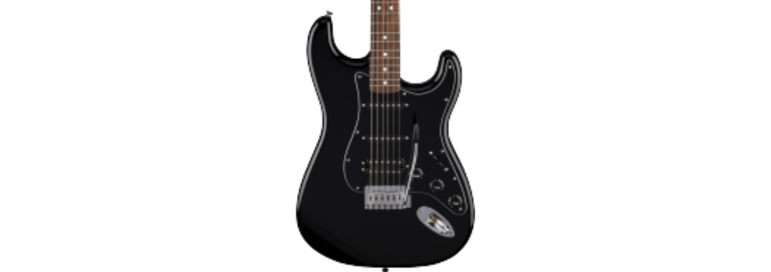 Fender Standard Stratocaster® HSS, Laurel Fingerboard, Black Pickguard, Black
