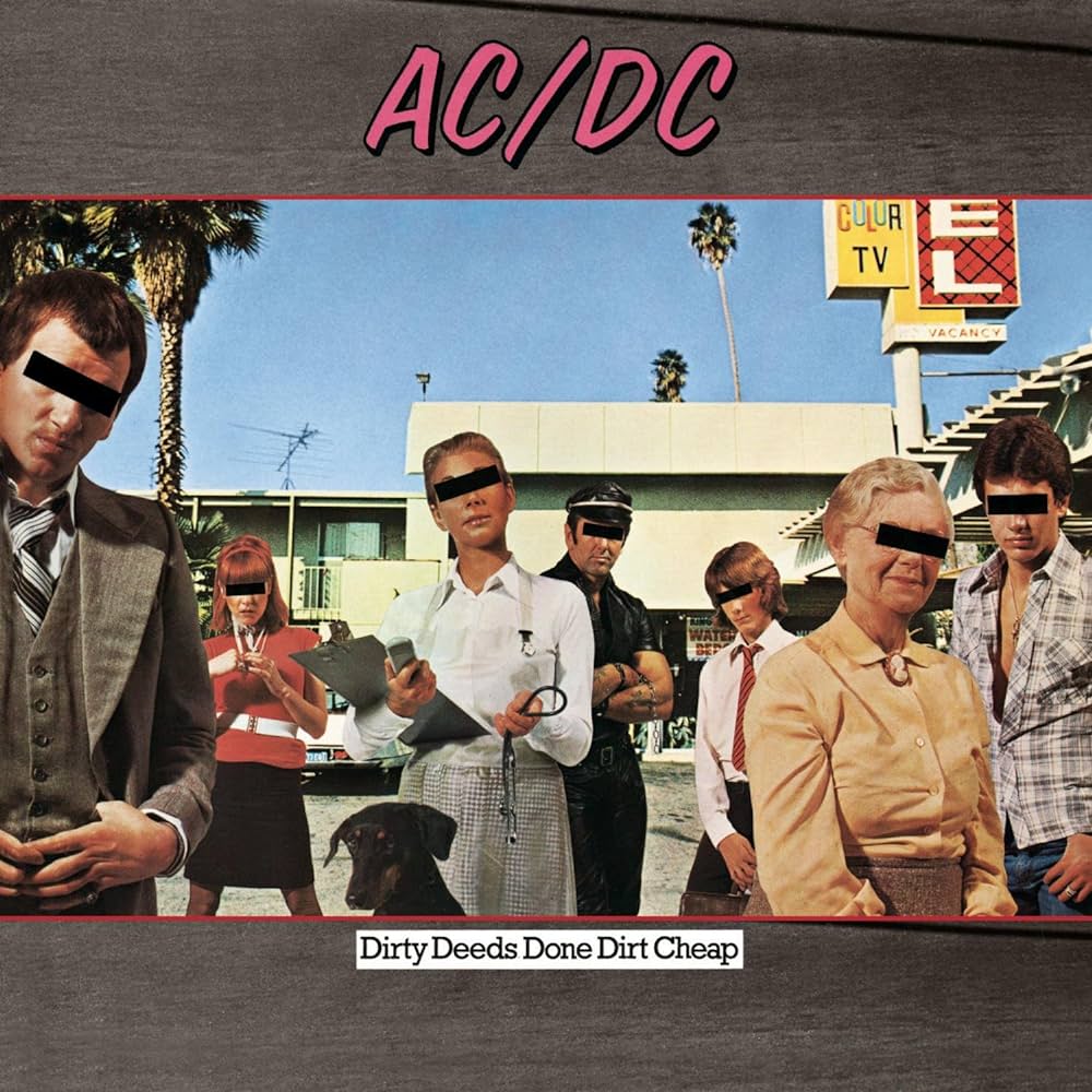 VINYL AC/DC Dirty Deeds Done Dirt Cheap (180G)