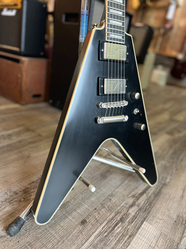 Used Epiphone Flying V Prophecy, Black Aged Gloss