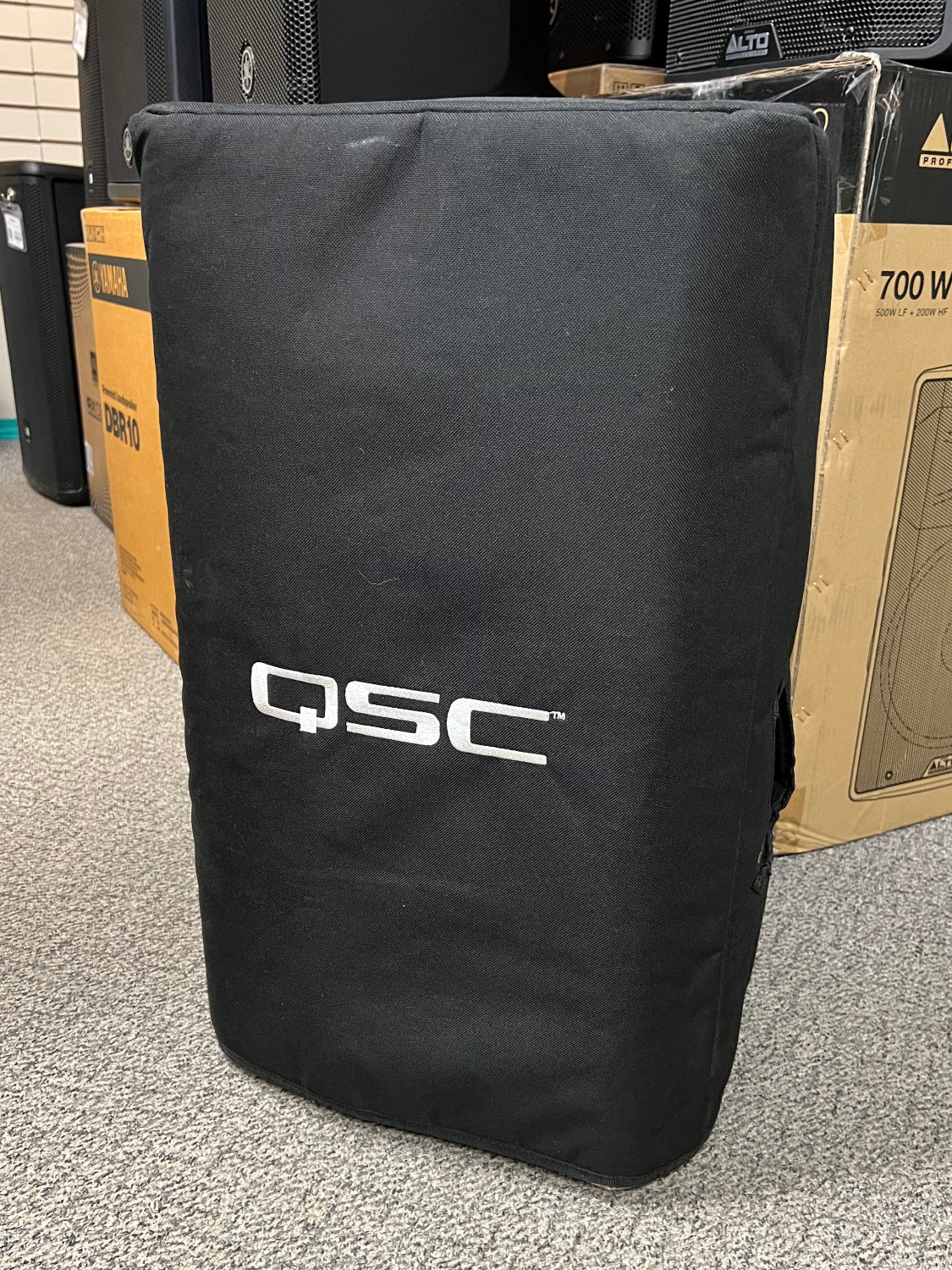 Used QSC E12 Passive 12" Speaker w/ cover