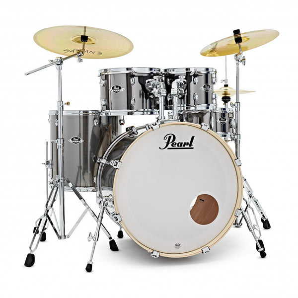 Pearl Export Series 5-piece Shell Pack, Smokey Chrome