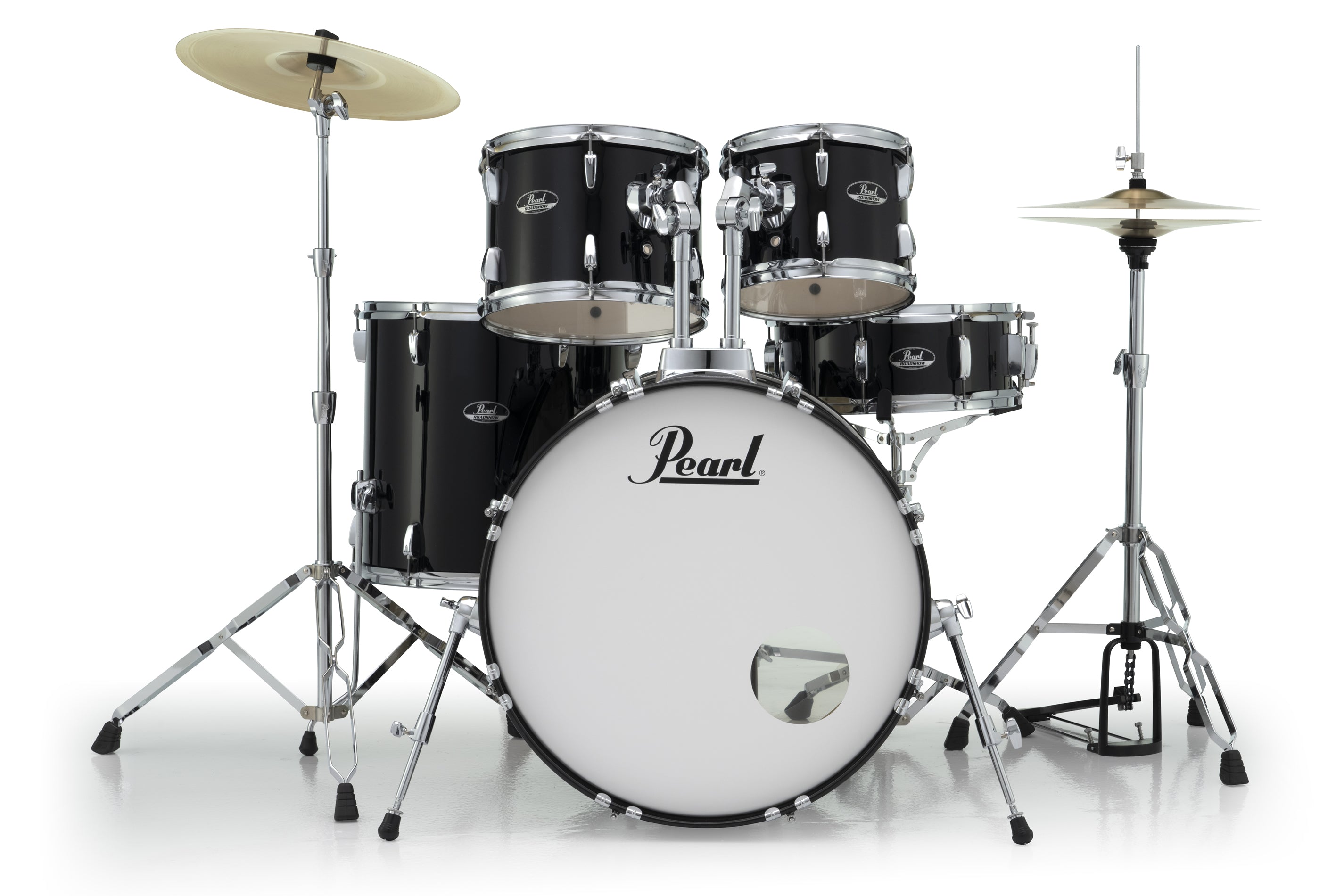 Pearl Roadshow 5-Piece Drum Set With 22 Bass Drum, Hardware & Cymbals –  Faders Music Inc.