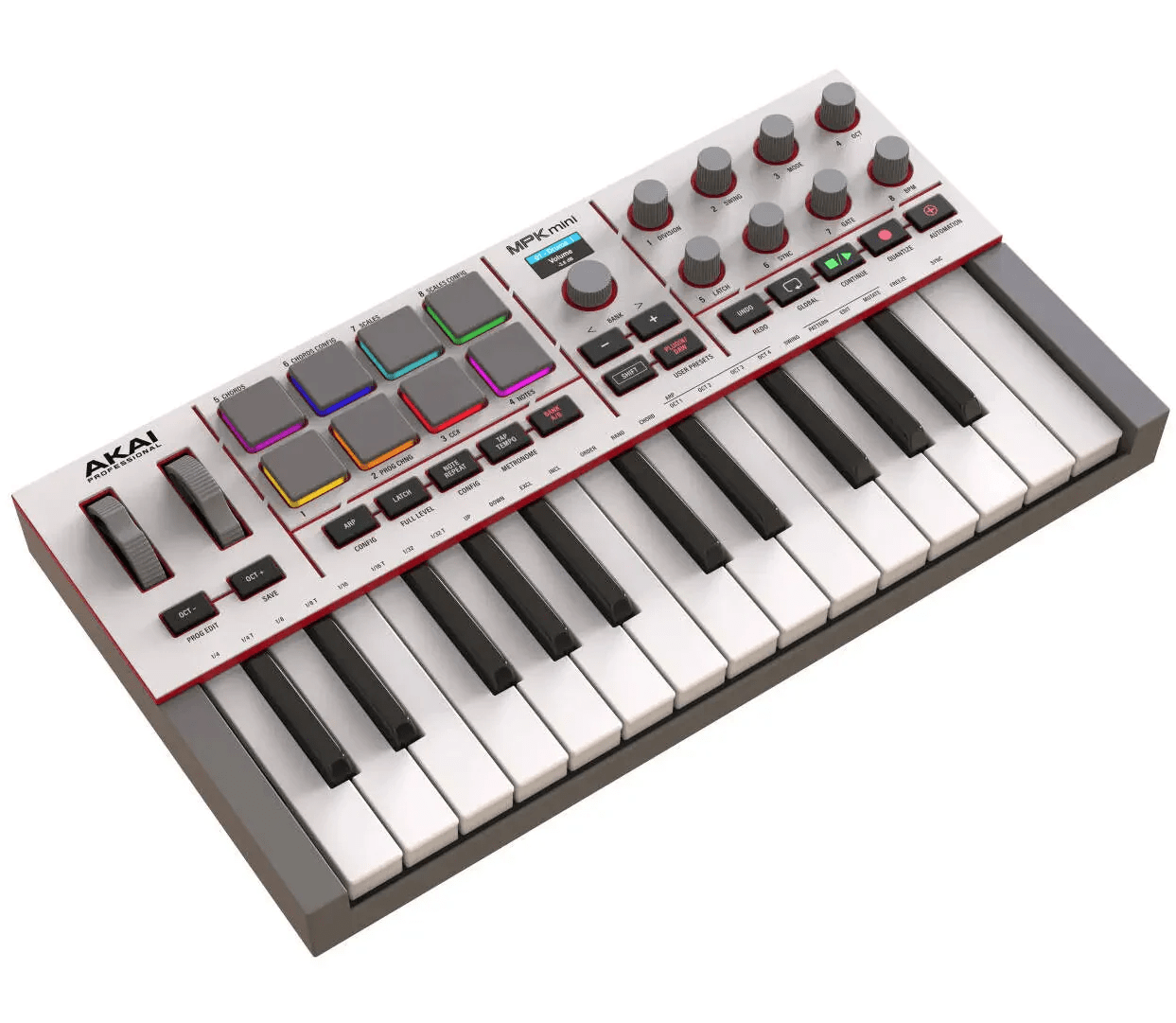 Akai MPK MINI IV Compact Keyboard And Pad Controller - 25 Keys by inMusic