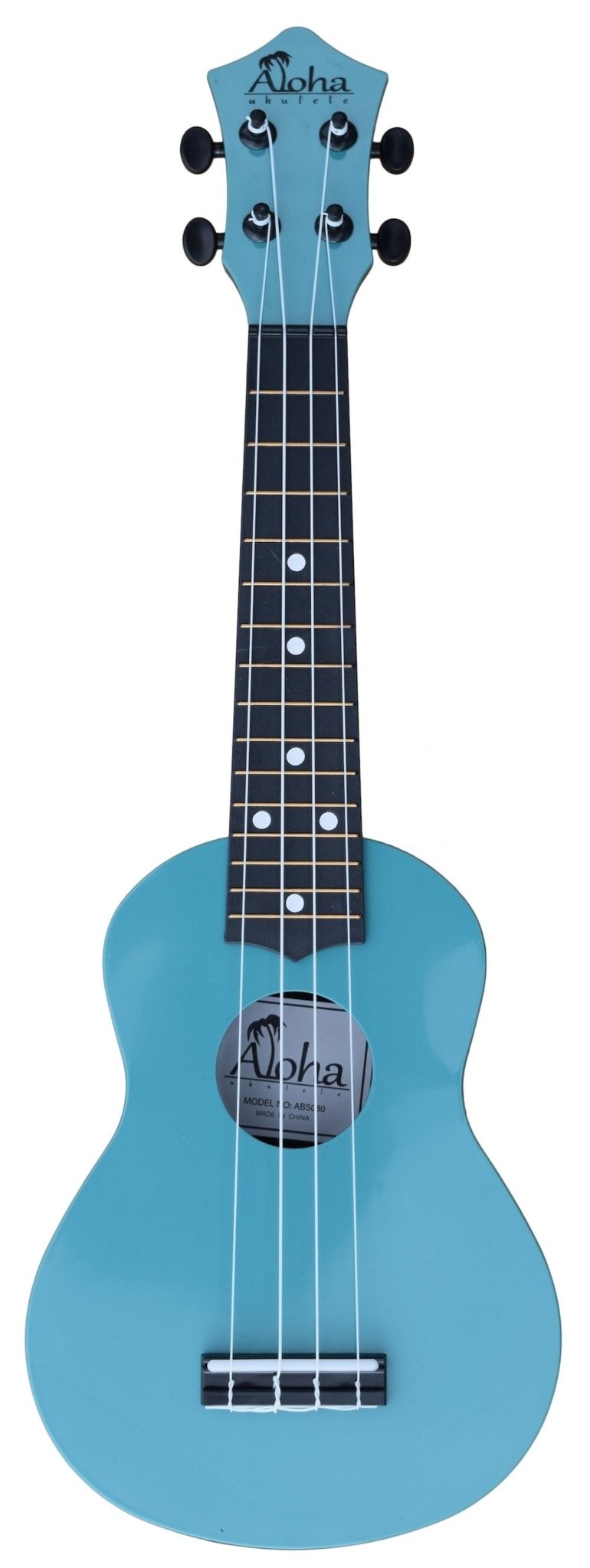 Aloha Soprano Ukulele with Bag - Green by Kana Music