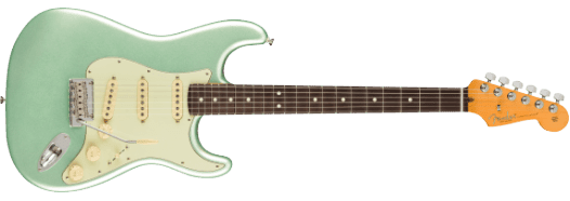 American Professional II Stratocaster®, Rosewood Fingerboard, Mystic Surf Green by FMIC