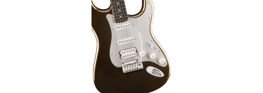American Ultra II Stratocaster® HSS, Ebony Fingerboard, Texas Tea by FMIC