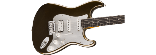 American Ultra II Stratocaster® HSS, Ebony Fingerboard, Texas Tea by FMIC