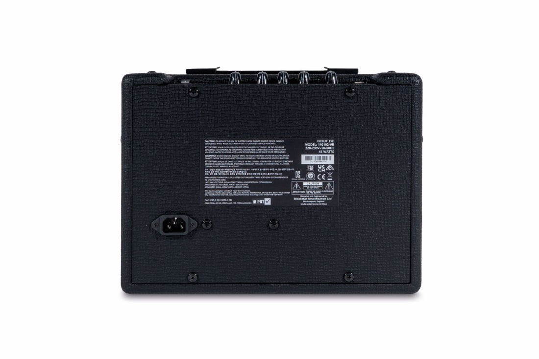 Blackstar Debut 15E Practice Amp - Black by Yorkville