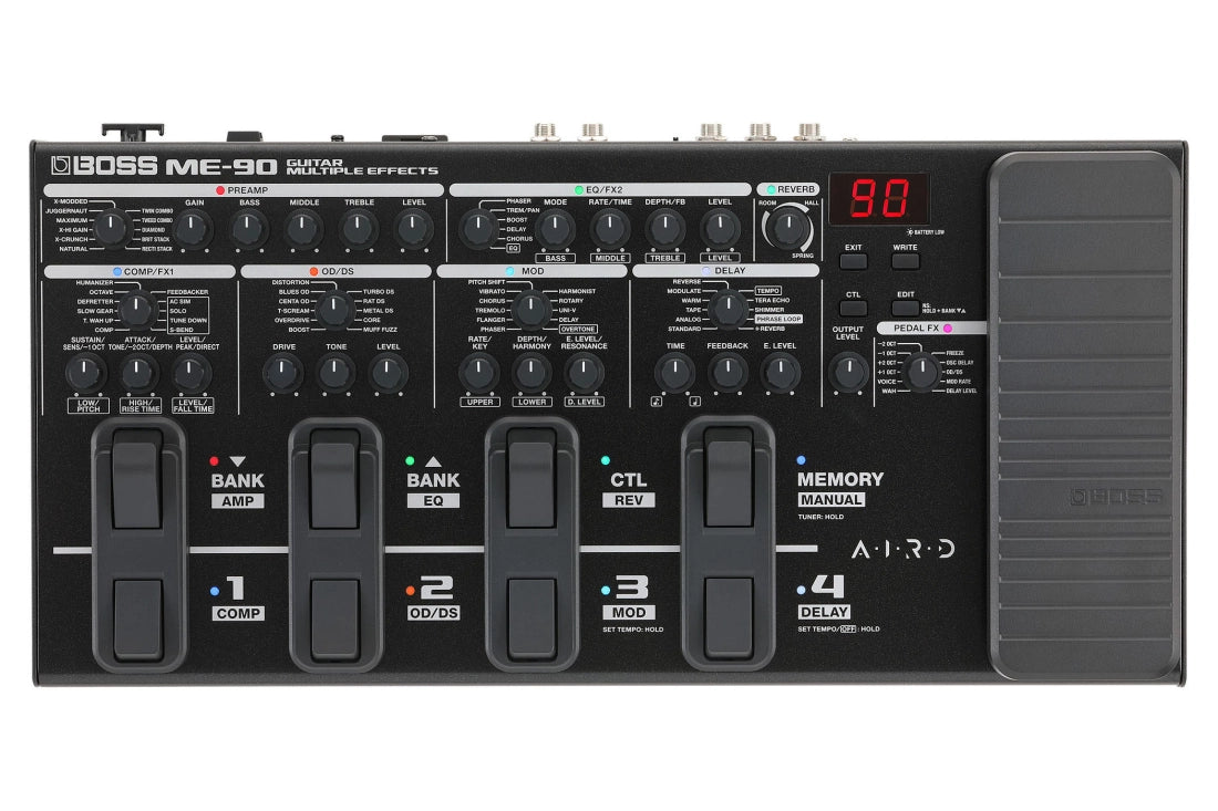 BOSS ME - 90 Guitar Multi - Effects Processor by Roland Canada
