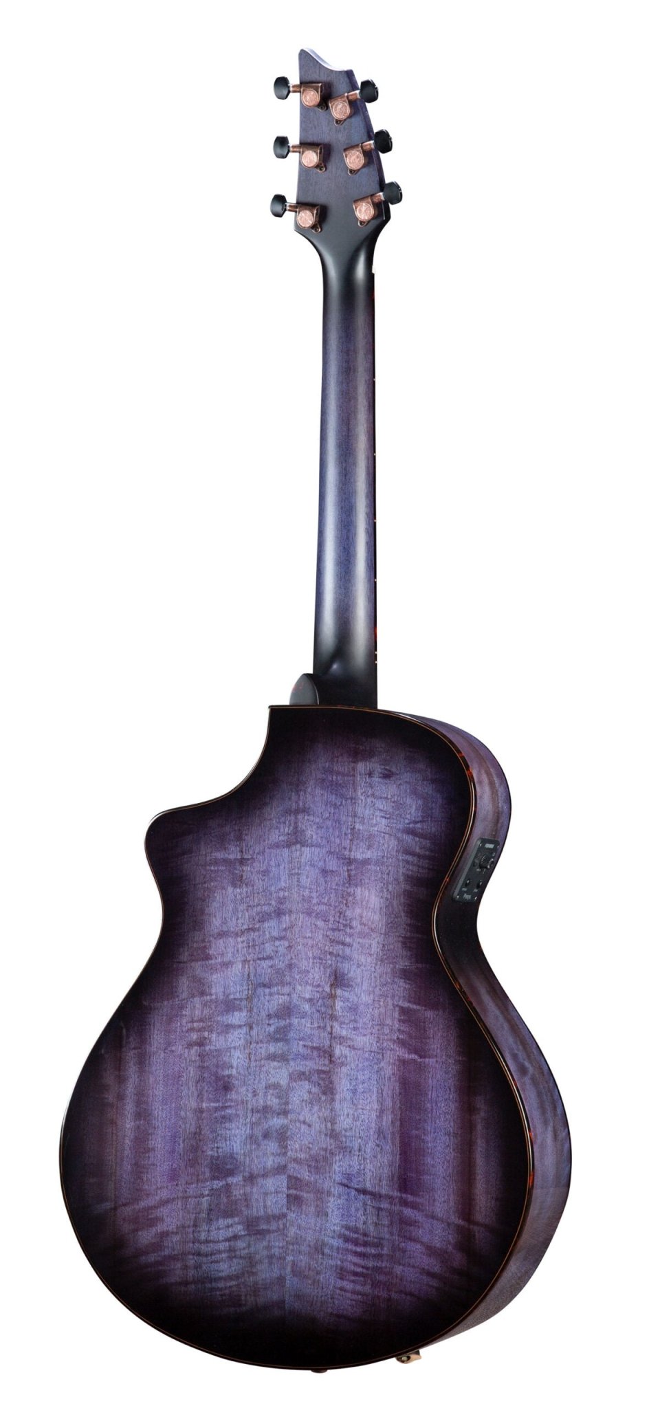 Breedlove Pursuit Exotic S Concert Blackberry CE Myrtlewood - Myrtlewood by Two Old Hippies