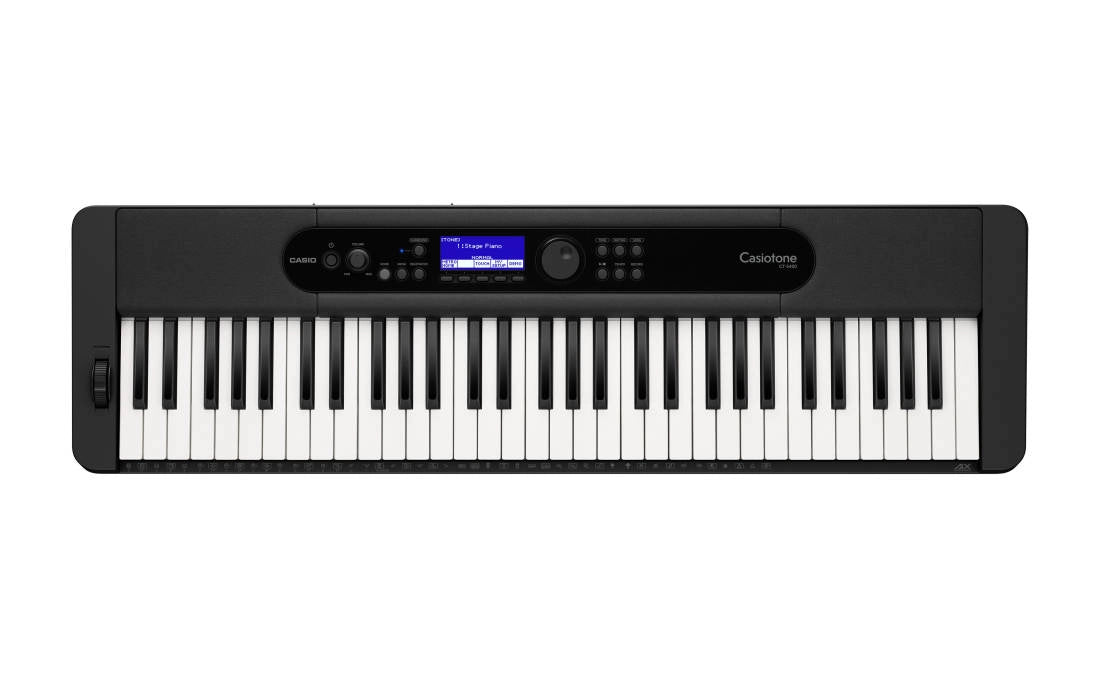Casio CT - S400 61 - Key Keyboard, Touch Response, w/Pitch Wheel by SFM