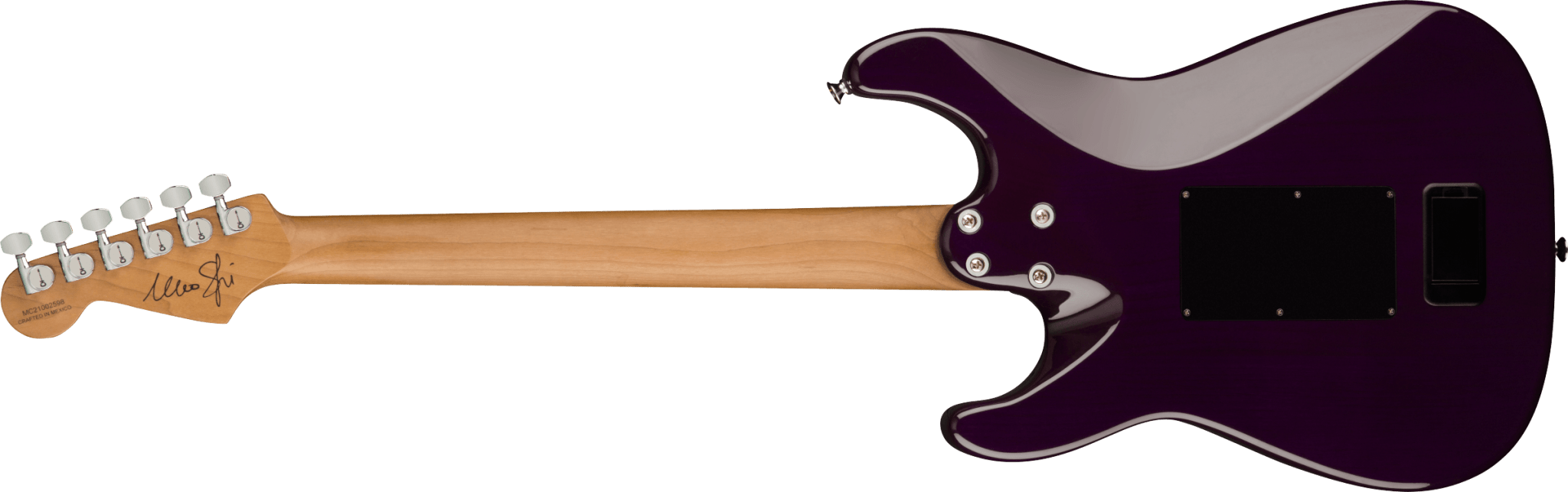 Charvel Marco Sfogli Signature Pro - Mod So - Cal Style 1 HSS FR CM QM, Caramelized Maple Fingerboard, Transparent Purple Burst by FMIC