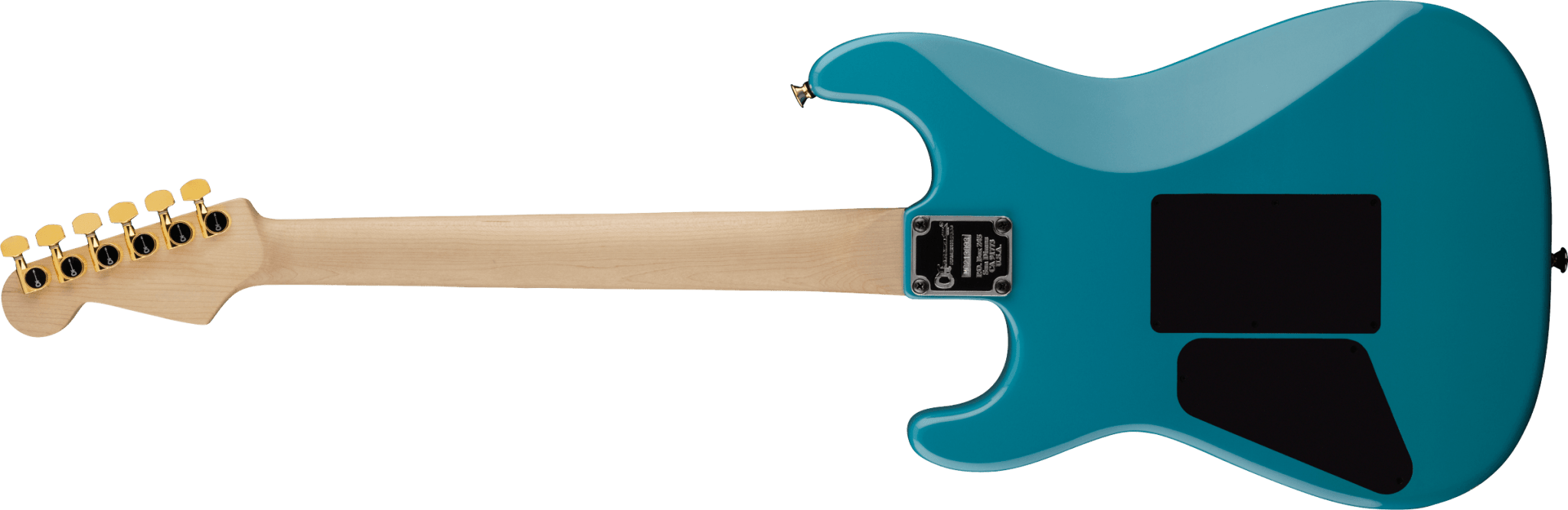 Charvel Pro - Mod San Dimas® Style 1 HH FR E, Ebony Fingerboard, Miami Blue by FMIC