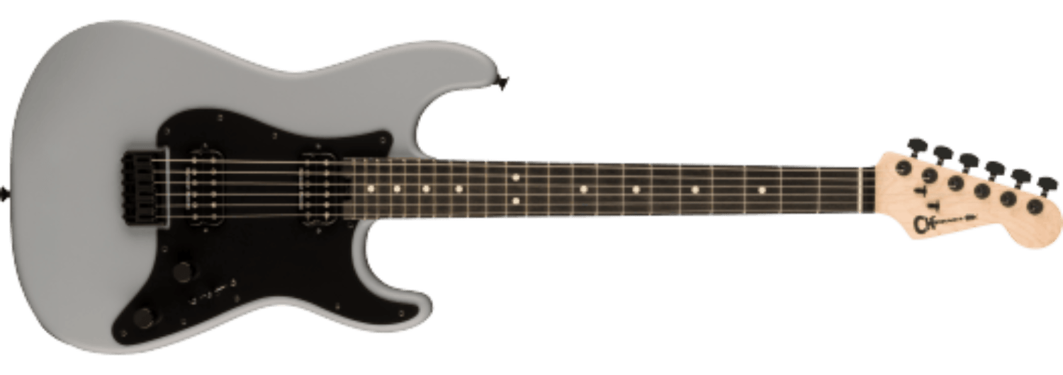 Charvel Pro - Mod So - Cal Style 1 HH HT E, Ebony Fingerboard, Primer Gray by FMIC
