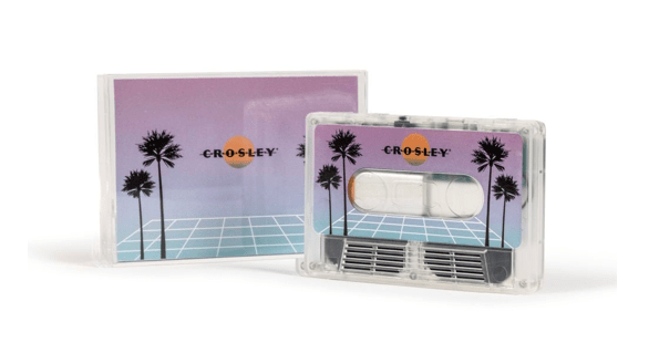 Crosley Cassette Tape Portable Bluetooth Speaker - Vaporwave Translucent by Deer Park Dist.