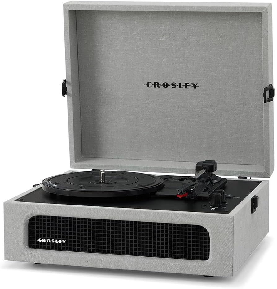 Crosley Voyager Portable Turntable - Gray by Deer Park Dist.
