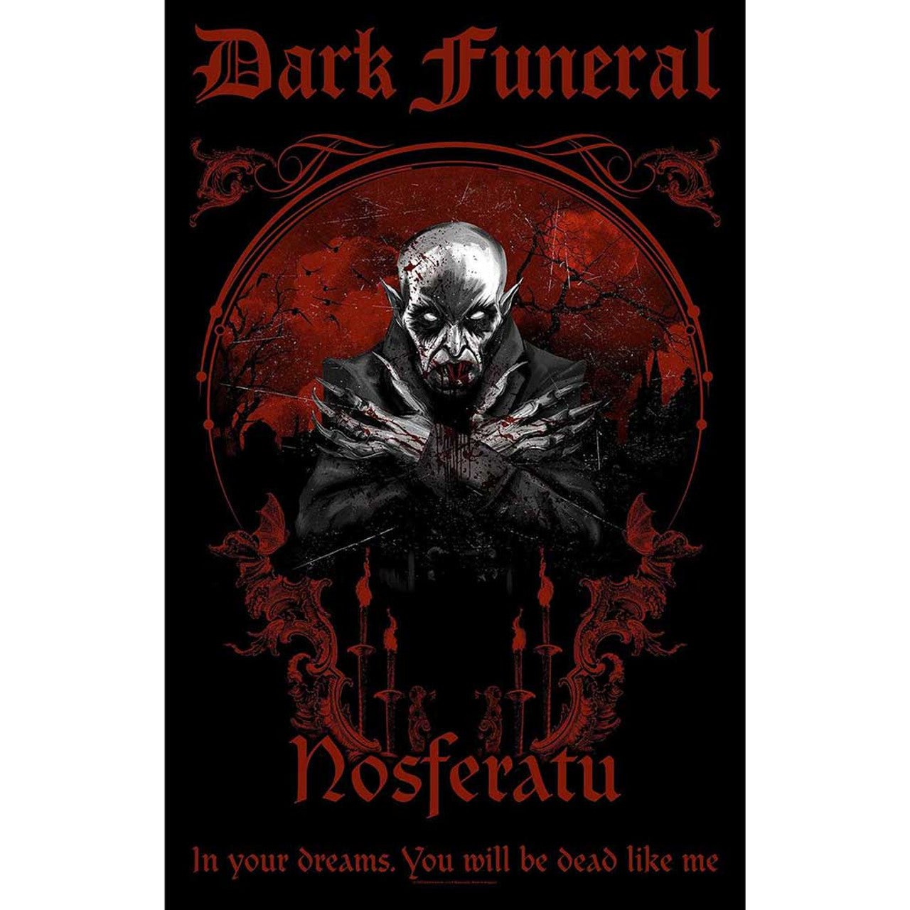 Dark Funeral Textile Poster: Nosferatu by Rock Off Trade