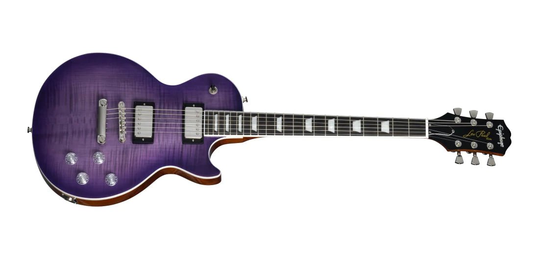Epiphone Les Paul Modern Figured Guitar, Purple Burst by Yorkville