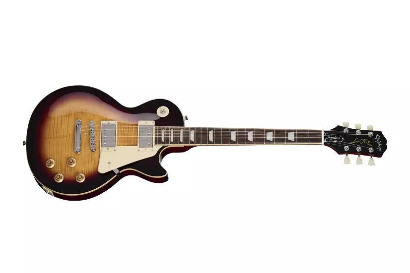 Epiphone Les Paul Standard 50s Figured Electric Guitar w/ Gigbag - Bourbon Burst by Yorkville