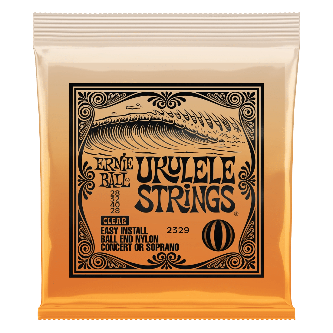 Ernie Ball Concert/Soprano Ukulele Strings - Clear by Yorkville