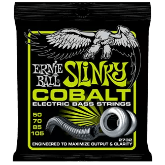 Ernie Ball Slinky Cobalt Regular 50 - 105 Bass Strings by Yorkville
