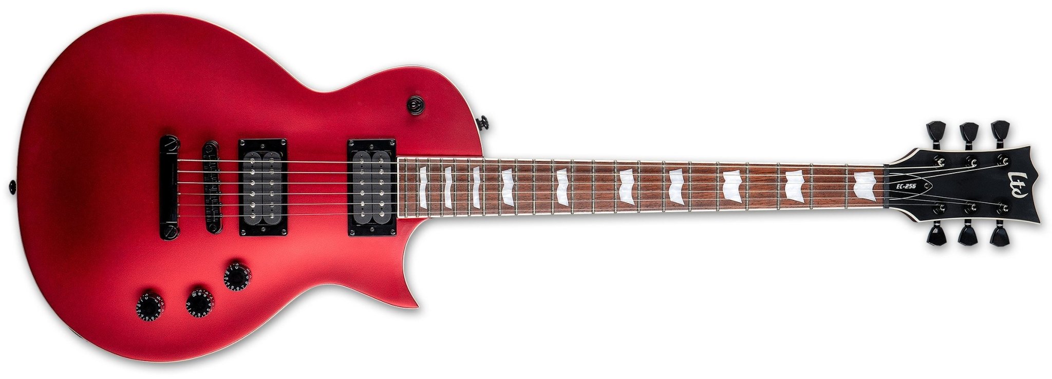 ESP EC - 256 Electric Guitar, Candy Apple Red Satin by B&J