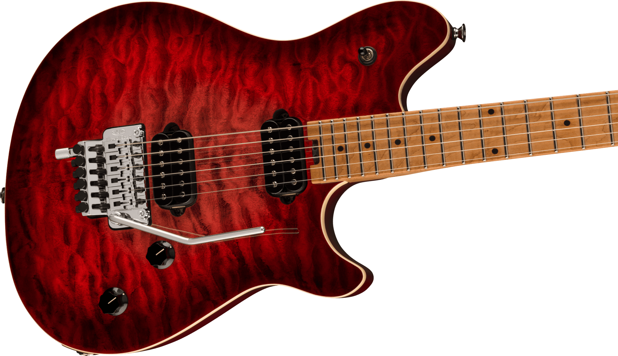 EVH Wolfgang® Special QM, Baked Maple Fingerboard, Sangria by FMIC