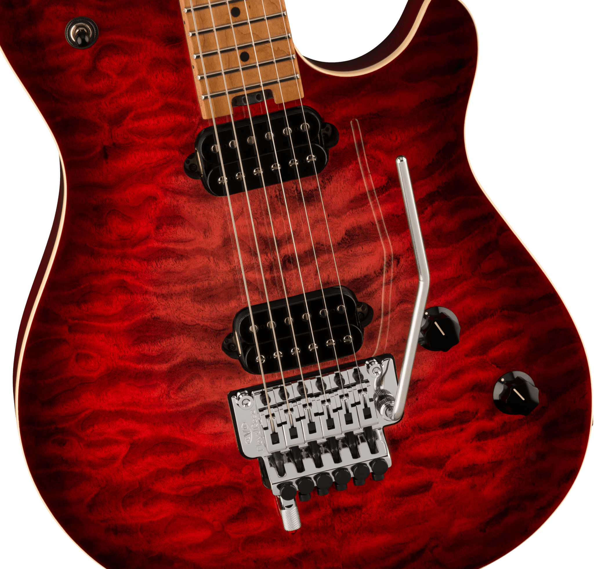 EVH Wolfgang® Special QM, Baked Maple Fingerboard, Sangria by FMIC