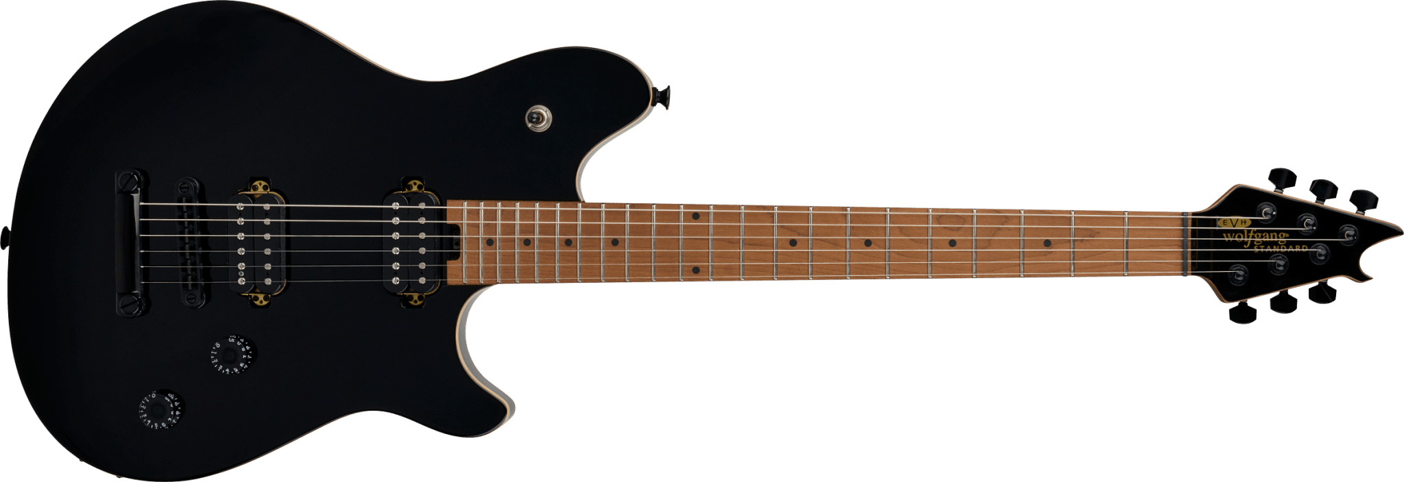 EVH Wolfgang Standard T.O.M., Baked Maple Fingerboard, Gloss Black by FMIC