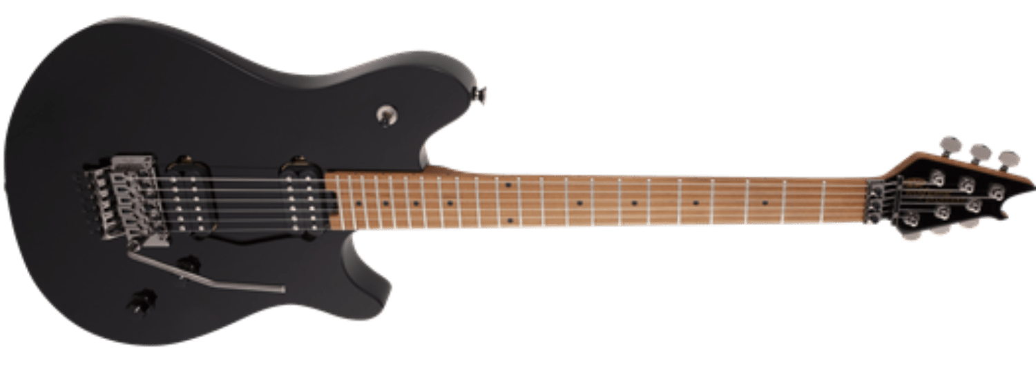 EVH Wolfgang® WG Standard, Baked Maple Fingerboard, Gloss Black by FMIC