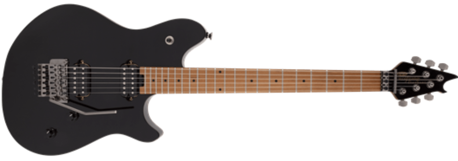 EVH Wolfgang® WG Standard, Baked Maple Fingerboard, Gloss Black by FMIC