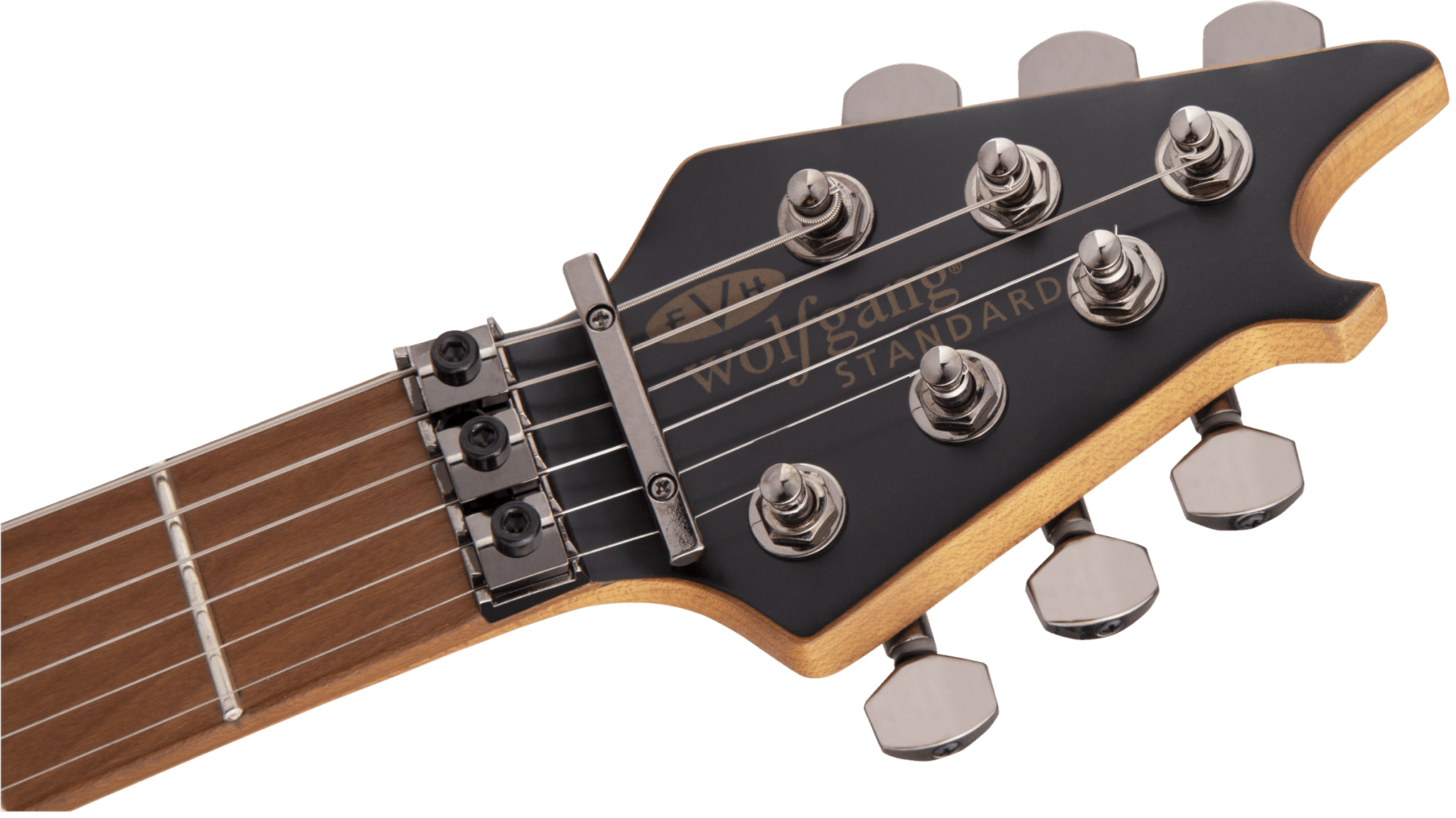 EVH Wolfgang® WG Standard QM, Baked Maple Fingerboard, Transparent Amber by FMIC