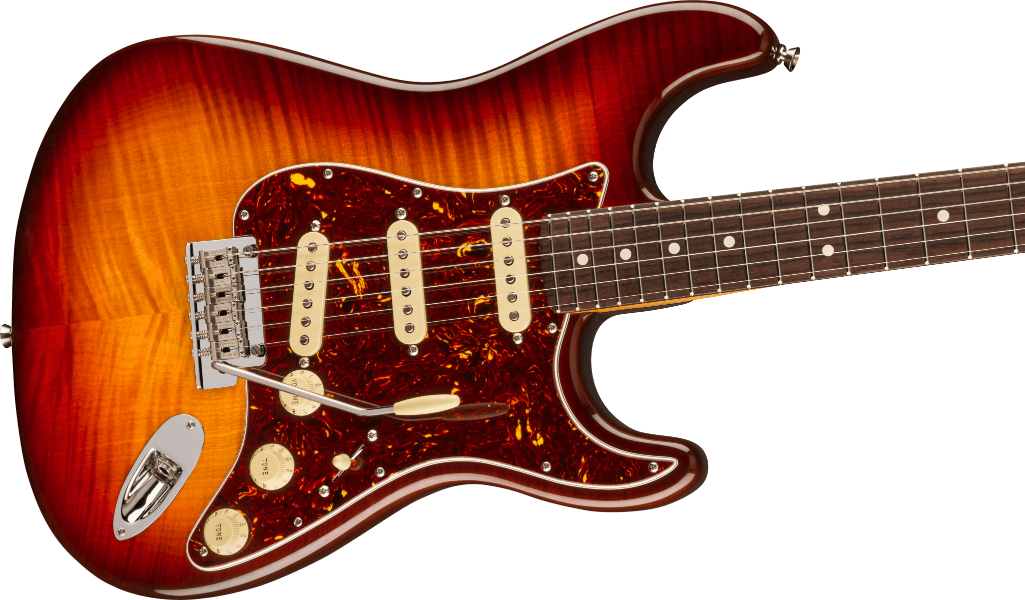 Fender 70th Anniversary American Professional II Stratocaster, Rosewood Fingerboard, Comet Burst by FMIC