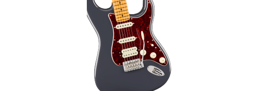 Fender American Professional Classic Stratocaster® HSS, Maple Fingerboard, Faded Black by FMIC
