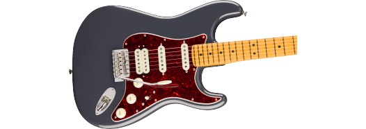 Fender American Professional Classic Stratocaster® HSS, Maple Fingerboard, Faded Black by FMIC