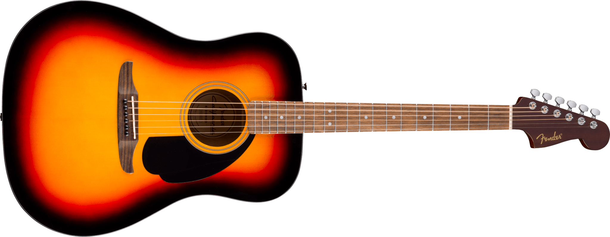 Fender California Standard Redondo™, Spruce Top, Black Pickguard, 3 - Color Sunburst by FMIC