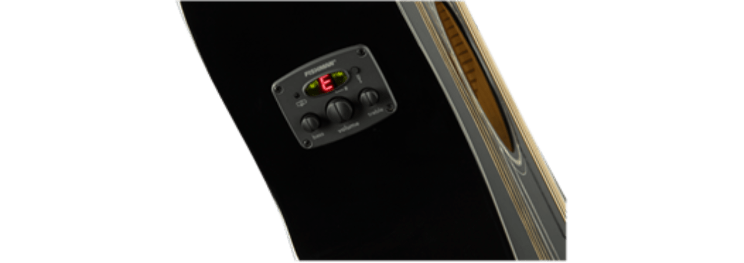 Fender CC - 60SCE Concert, Walnut Fingerboard, Black by FMIC