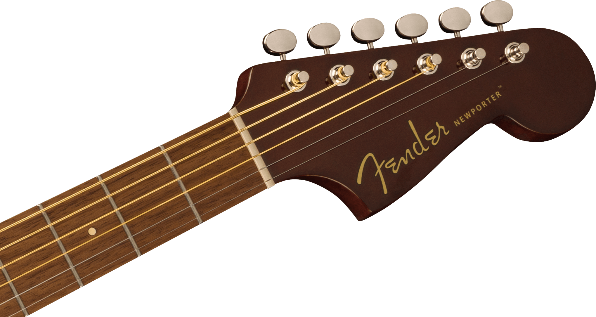 Fender Newporter Player, Walnut Fingerboard, Gold Pickguard, Sunburst by FMIC