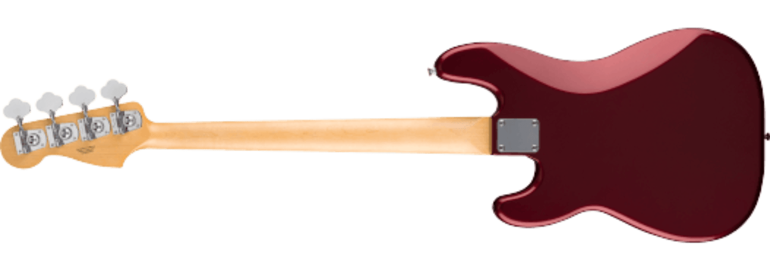 Fender Standard Precision Bass®, Maple Fingerboard, White Pickguard, Candy Cola by FMIC