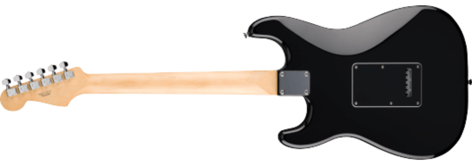 Fender Standard Stratocaster® HSS, Laurel Fingerboard, Black Pickguard, Black by FMIC