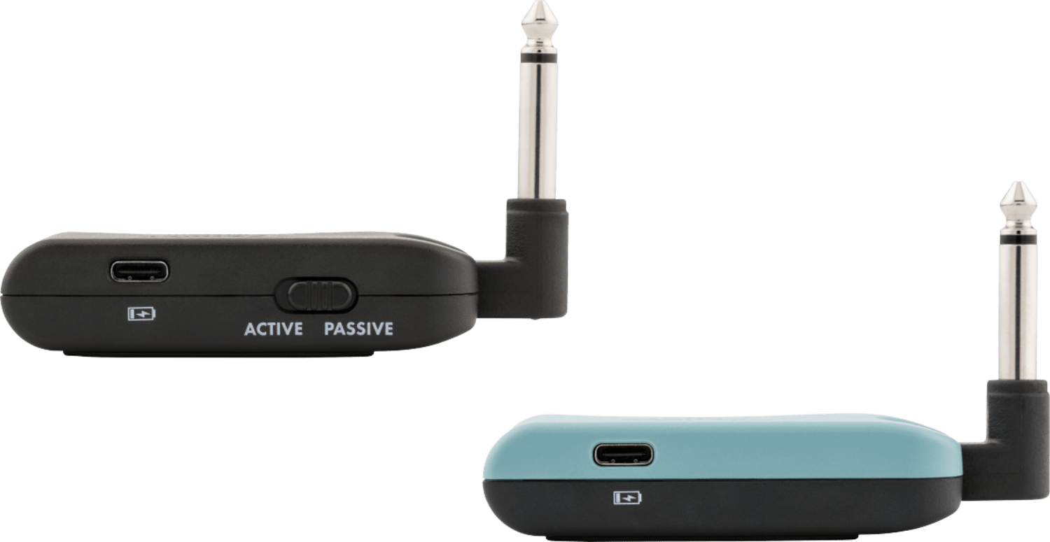 Fender Telepath™ Wireless System, Mystic Ice Blue and Black by FMIC