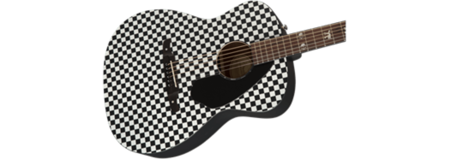 Fender Tim Armstrong Hellcat, Walnut Fingerboard, Checkerboard by FMIC