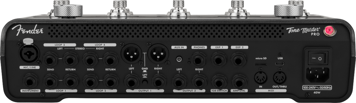 Fender Tone Master® Pro Multi - effects Guitar Workstation by FMIC
