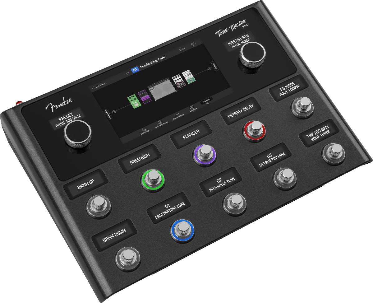 Fender Tone Master® Pro Multi - effects Guitar Workstation by FMIC