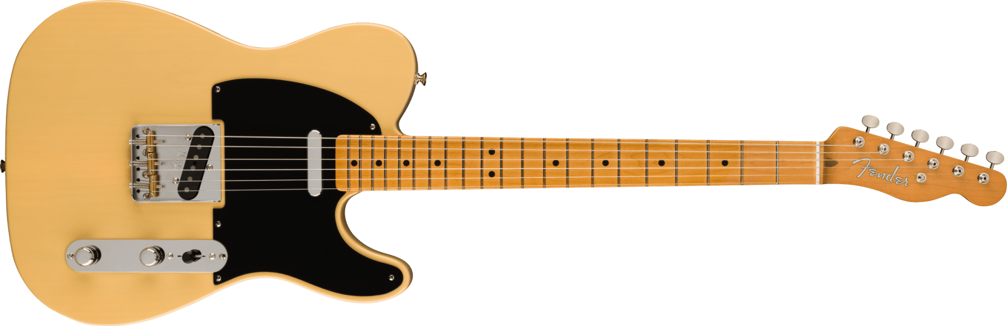 Fender Vintera® II '50s Nocaster®, Maple Fingerboard, Blackguard Blonde by FMIC