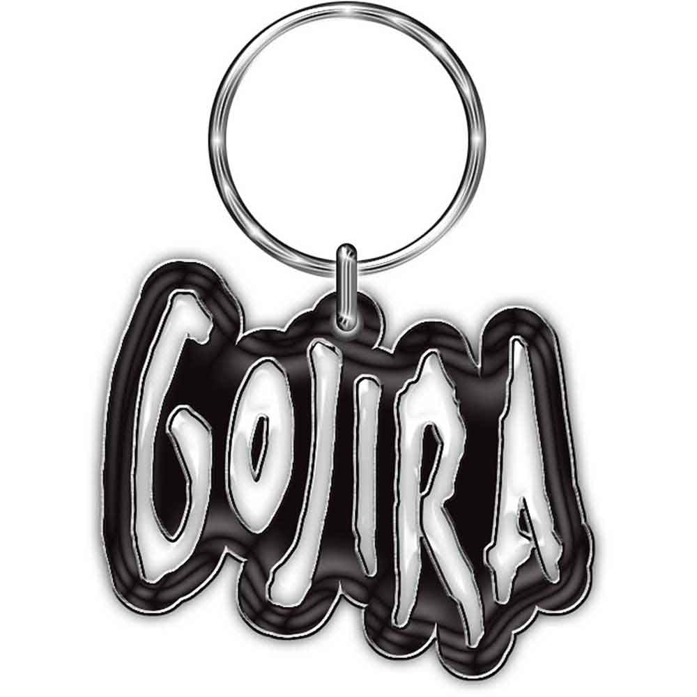 Gojira Keychain: Logo 2 by Rock Off Trade