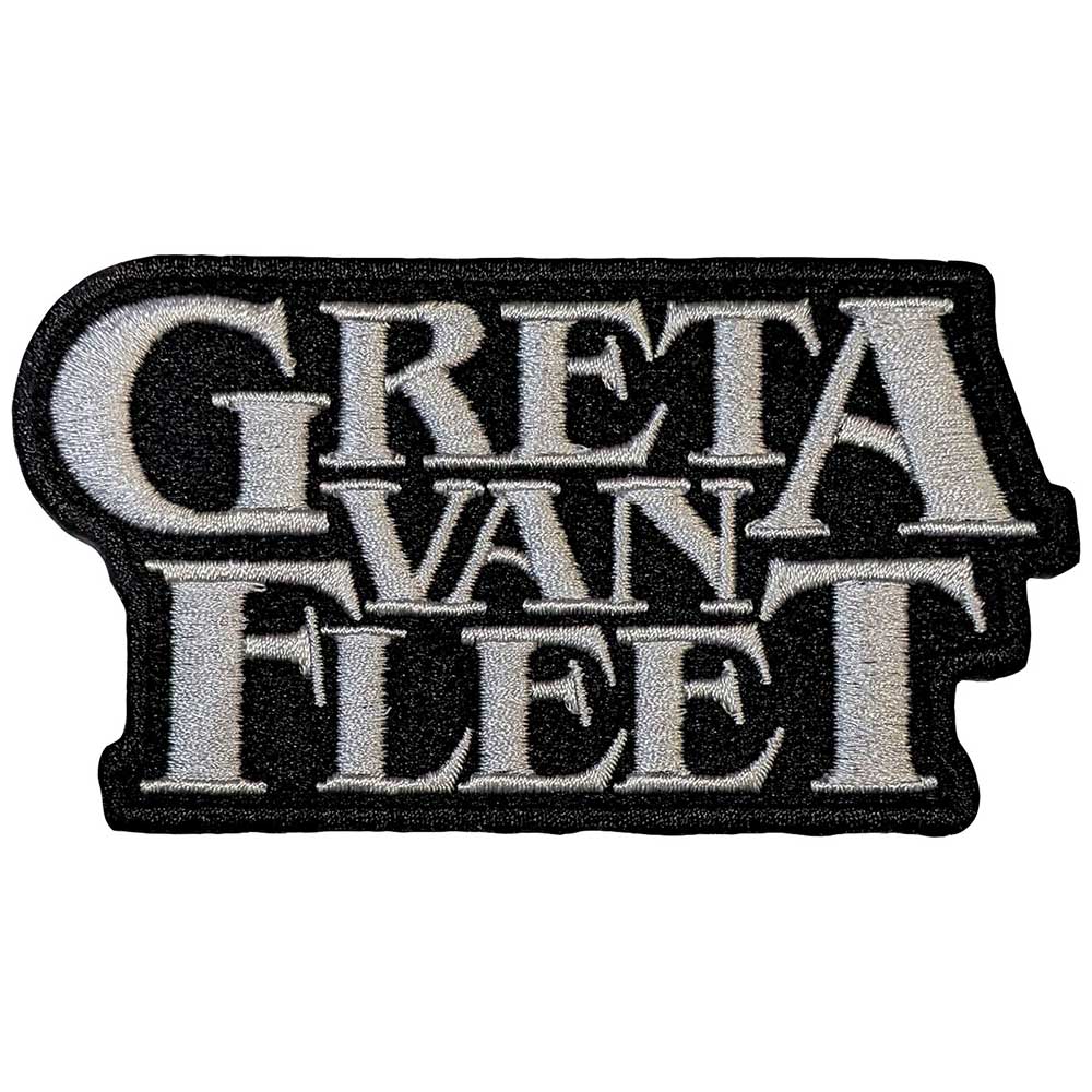 Greta Van Fleet Woven Patch Mono Logo (Standard) by Rock Off Trade
