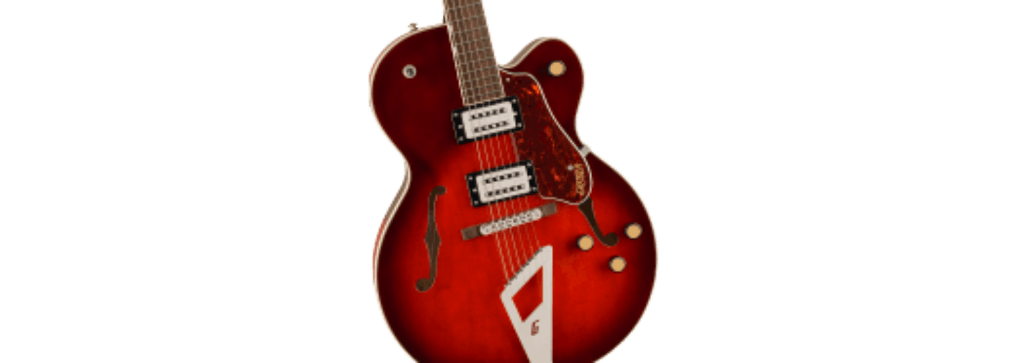 Gretsch G2420 Streamliner™ Hollow Body with Chromatic II, Laurel Fingerboard, Broad'Tron™ BT - 3S Pickups, Claret Burst by FMIC